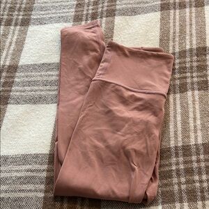 Athleta Ultra High Rise Elation 7/8 length leggings XS in Mauve Pink